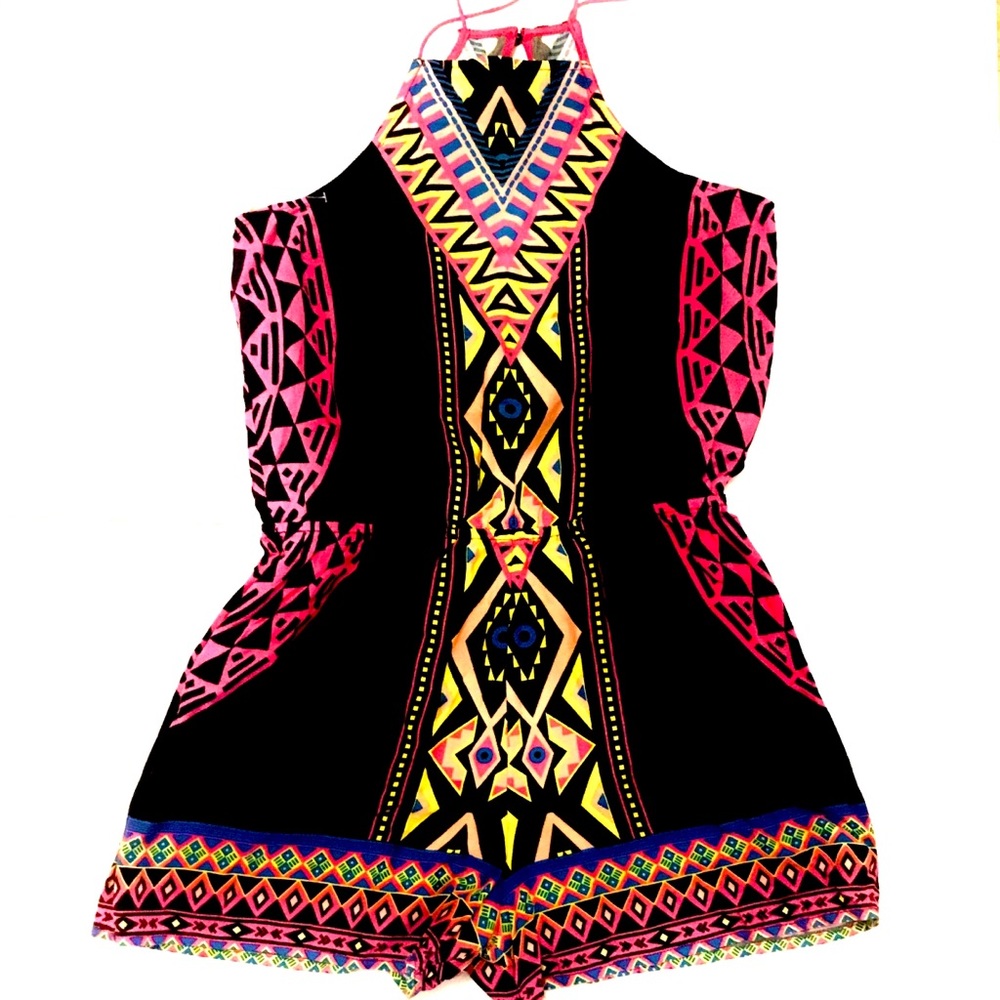 Sweet Wonderer print Romper size S